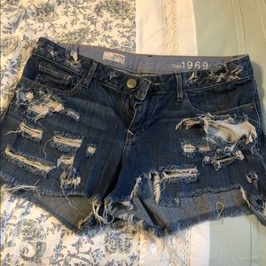 Gap jean shorts